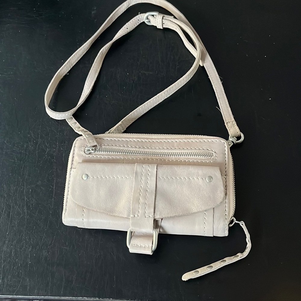 We the Free small soft leather crossbody. Never used